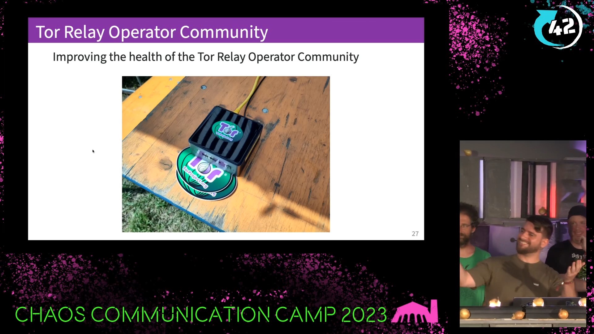 Screenshot aus dem Tor Project Talk